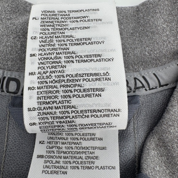 Adidas Baseball Pullover Jacket Mens XL Gray Long Sleeve Quarter Zip - Picture 5 of 5